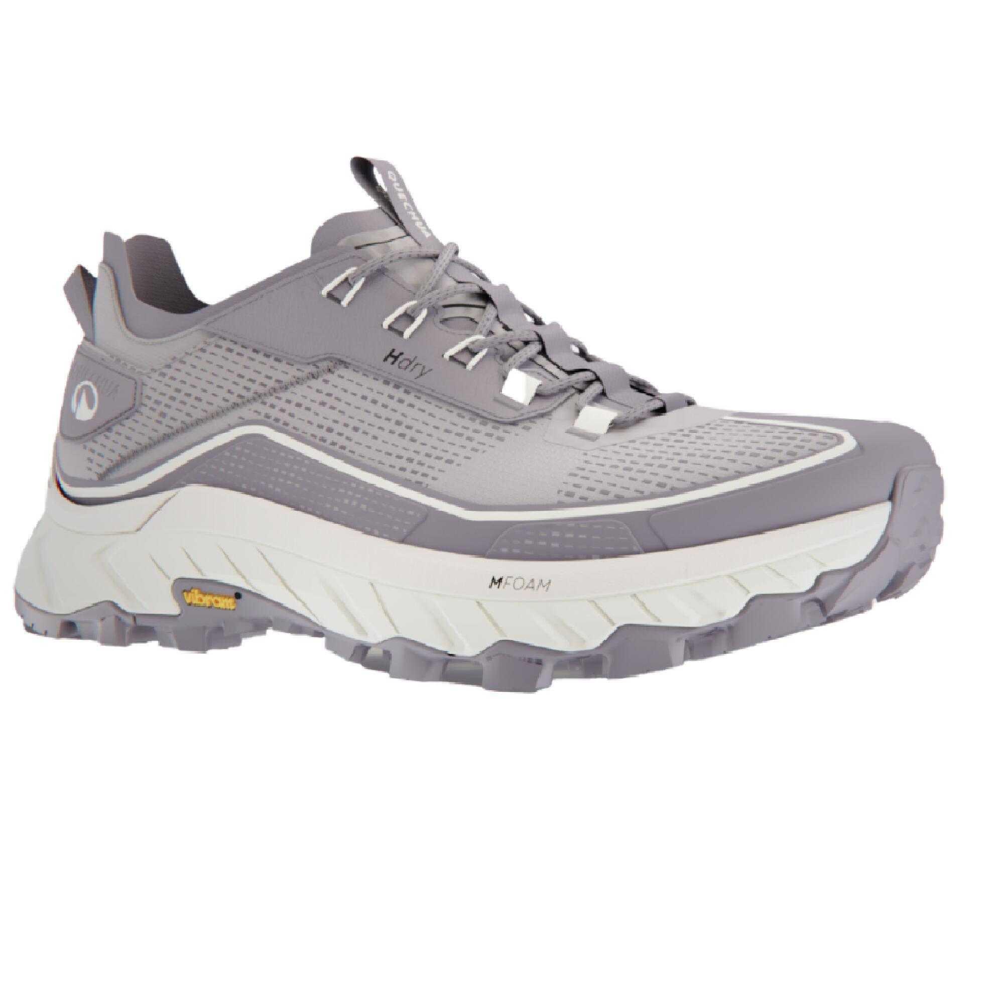 DECATHLON MH900 Cushioning Slip Resistant Waterproof Low top Hiking Shoes Women’s Light Gray