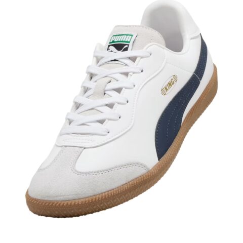 PUMA King 21 IT Cow Leather Soccer Shoes Men’s White