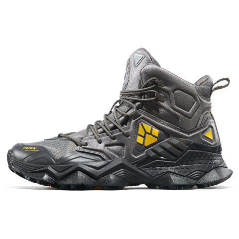 RAX Slip Resistant, Breathable, And Waterproof High top Outdoor Shoes Men's Gray
