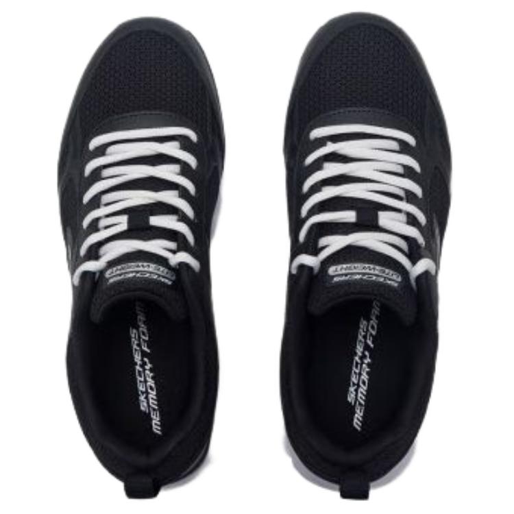 Skechers BURNS 2.0 Abrasion Resistant Breathable Running Shoes Men’s Black