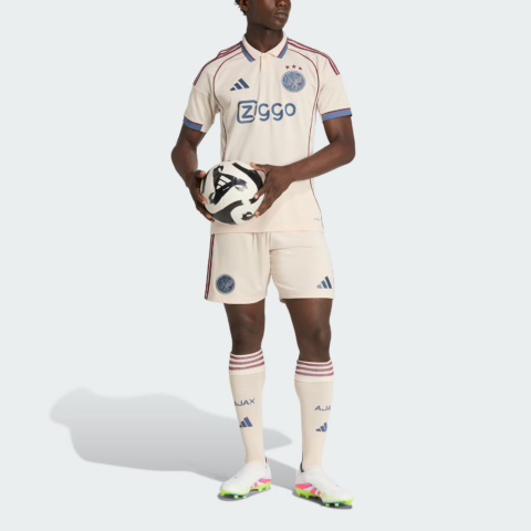 Adidas Ajax Three stripe Polo Shirt