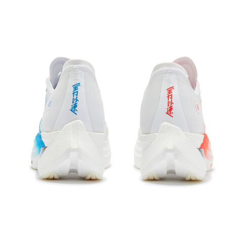 361° Feiyang 1.5 Low top Casual Running Shoes Unisex White Blue Mismatched