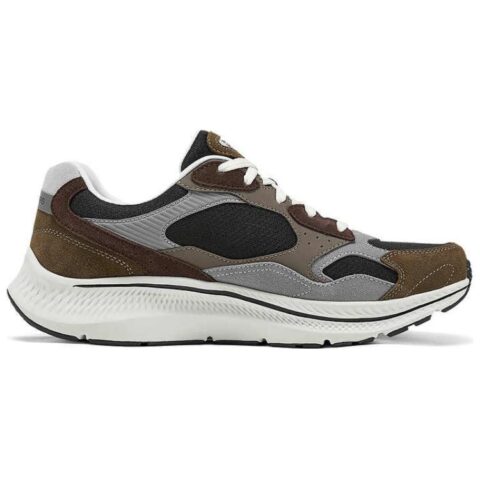Skechers Go Run Consistent 2.0 Abrasion Resistant Low top Casual Running Shoes Men’s Brown Black