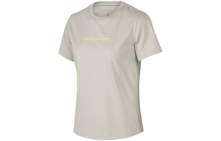 Skechers T Shirt Women's Silver Gray