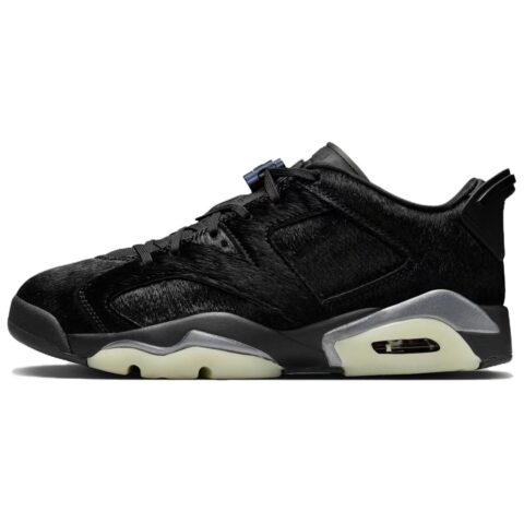 Jordan Air Jordan 6 Low top Vintage Basketball Shoes Women’s Black