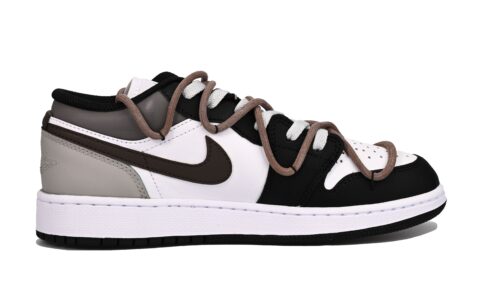 Jordan Air Jordan 1 Vintage Basketball Shoes Men’s Low Top Gray/Black