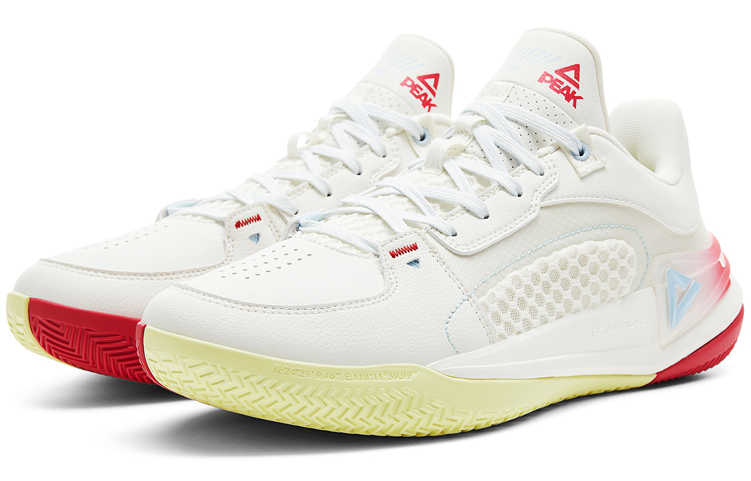PEAK Ranger 2 Low top Basketball Shoes Men’s White Red
