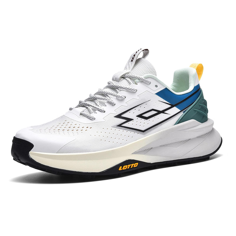 LOTTO Cushioning Slip Resistant Abrasion Resistant Low top Hiking Shoes Men’s White
