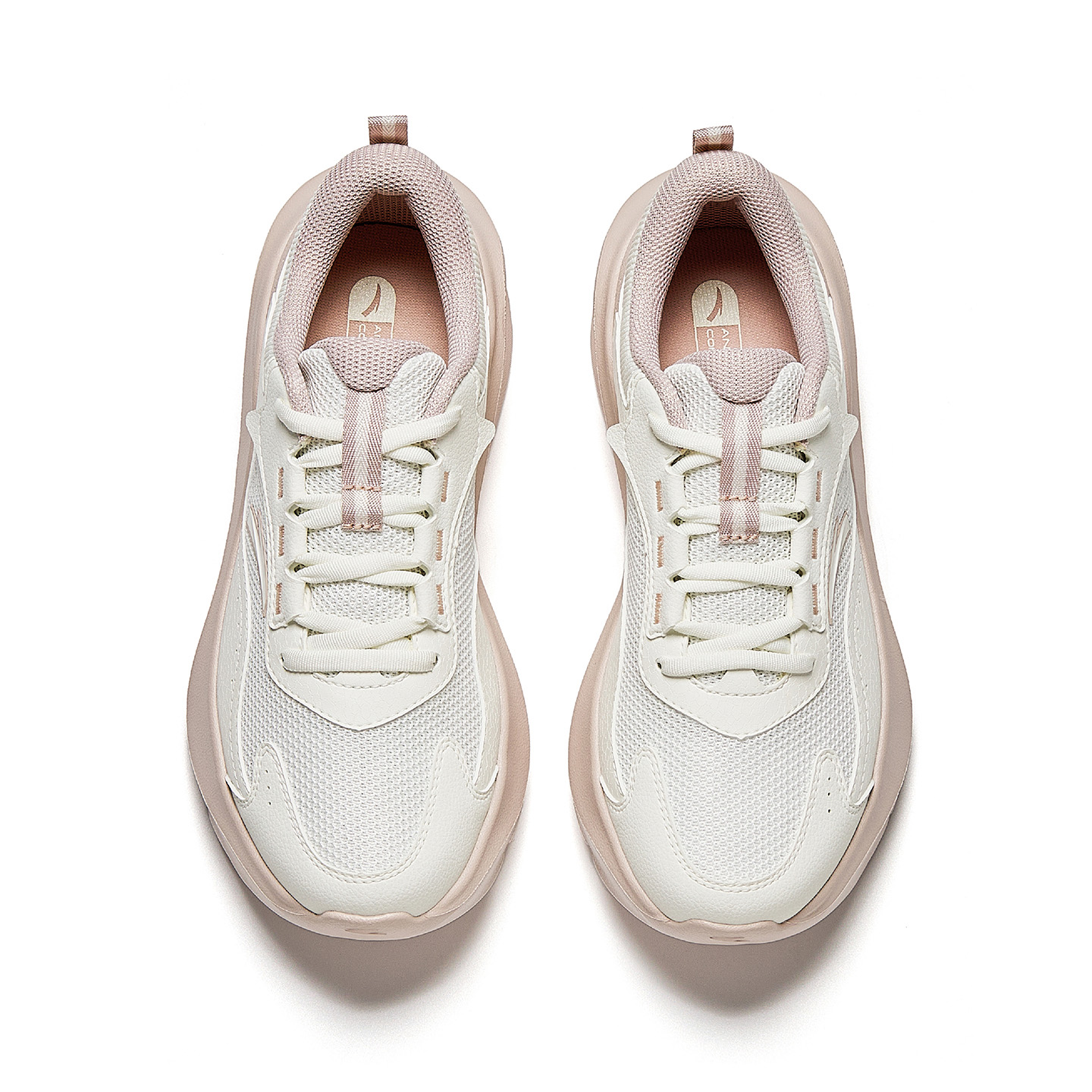 Anta Light Interpretation Cushioning Slip Resistant Abrasion Resistant Height Increasing Low top Training Shoes Women’s