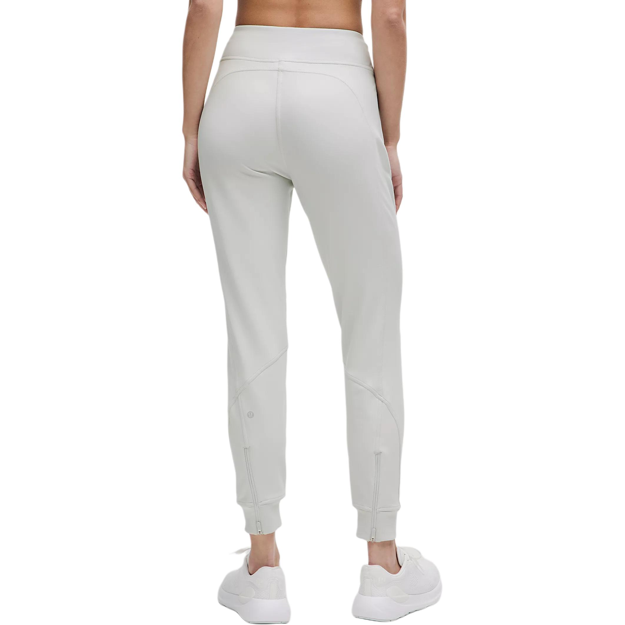 Lululemon High Rise Cold Weather Running Jogger Full Length Sports Pants Women’s Steam Smoke