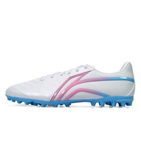 Li Ning AG Rubber Short Studs MG Rubber Short Studs Artificial Turf Synthetic Leather Soccer Shoes Men’s