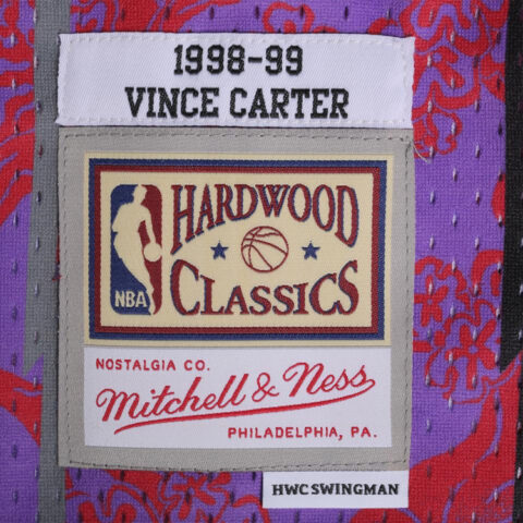 Mitchell & Ness Vince Carter Toronto Raptors 1998-99 Asian Heritage Swingman Jersey