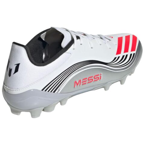 Adidas F50 Collection Abrasion Resistant Soccer Shoes Unisex White Silver