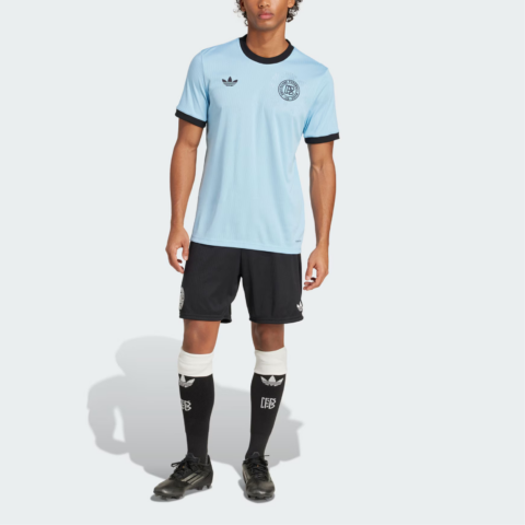 Adidas Originals ANNIVERSARY Soccer Jersey Men’s Clear Blue/Black