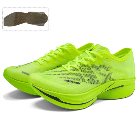AAITKRYIINCL Low top Running Shoes Unisex Fluorescent Bright Green