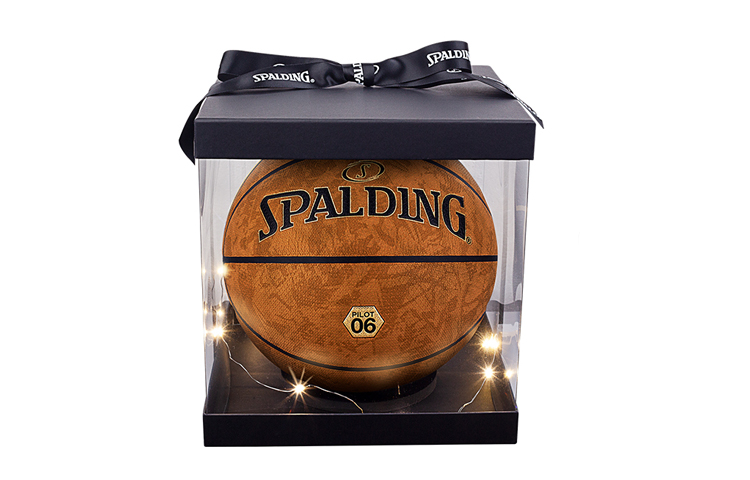 SPALDING Pilot Collection 77 739Y PU Basketball PILOT 06 Brown Training Unisex China Mainland Version