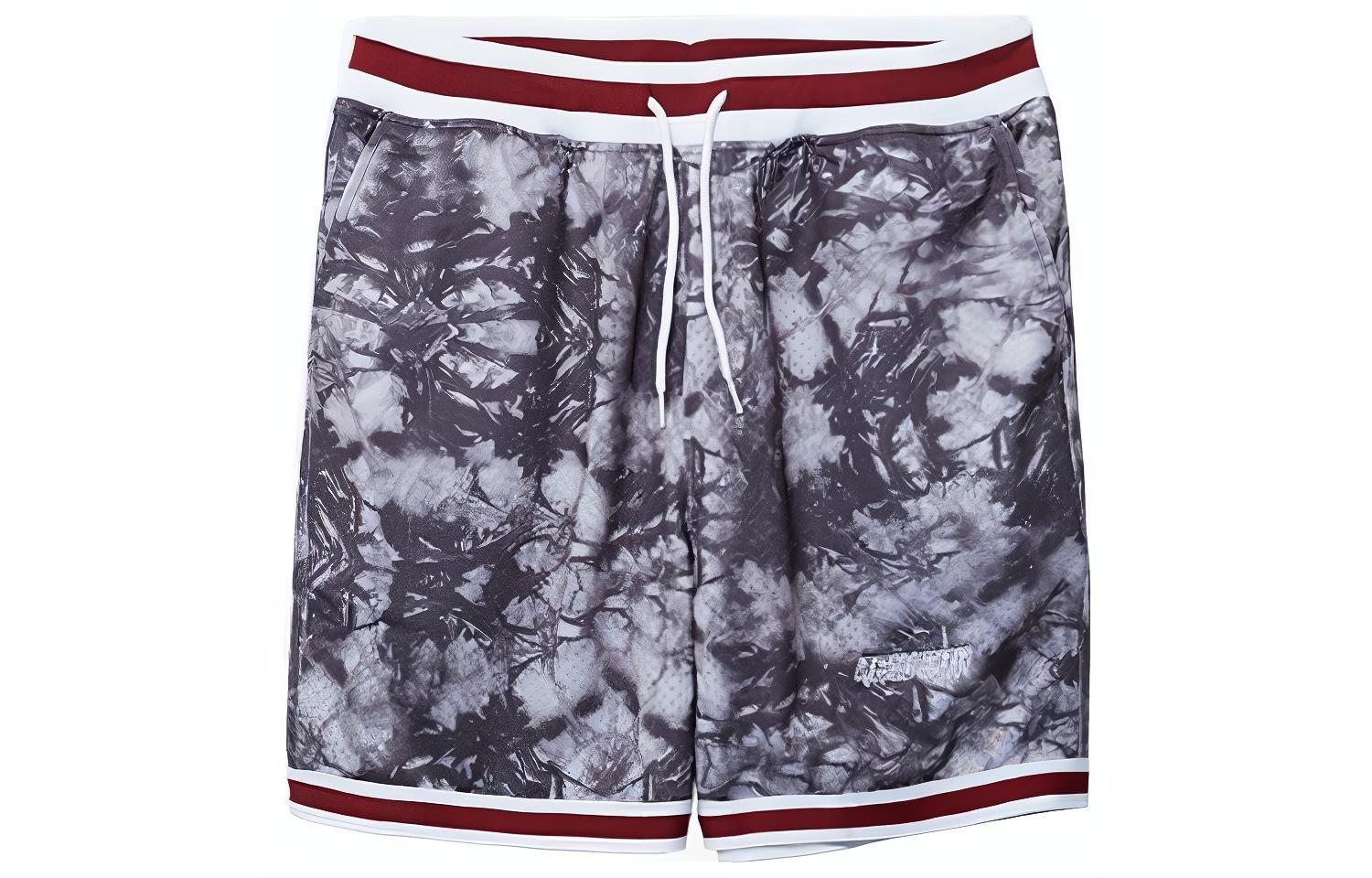 New Era Basketball Shorts Unisex Gray