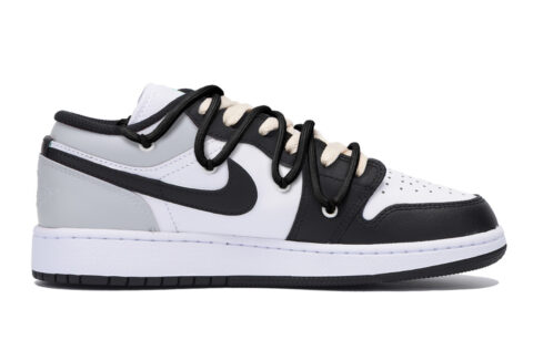 Jordan Air Jordan 1 Vintage Basketball Shoes Men’s Low Top Dark Gray