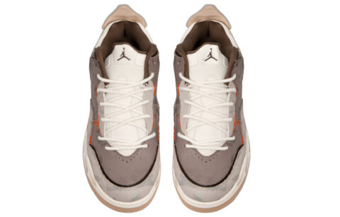 Jordan Courtside 23 Coverage Slip Resistant And Abrasion Resistant Mid top Vintage Basketball Shoes Men’s Tan