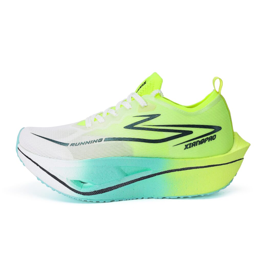 XIANGPAO Low top Genuine Carbon Plate Training Long Distance Running Shoes Unisex Bamboo Mist