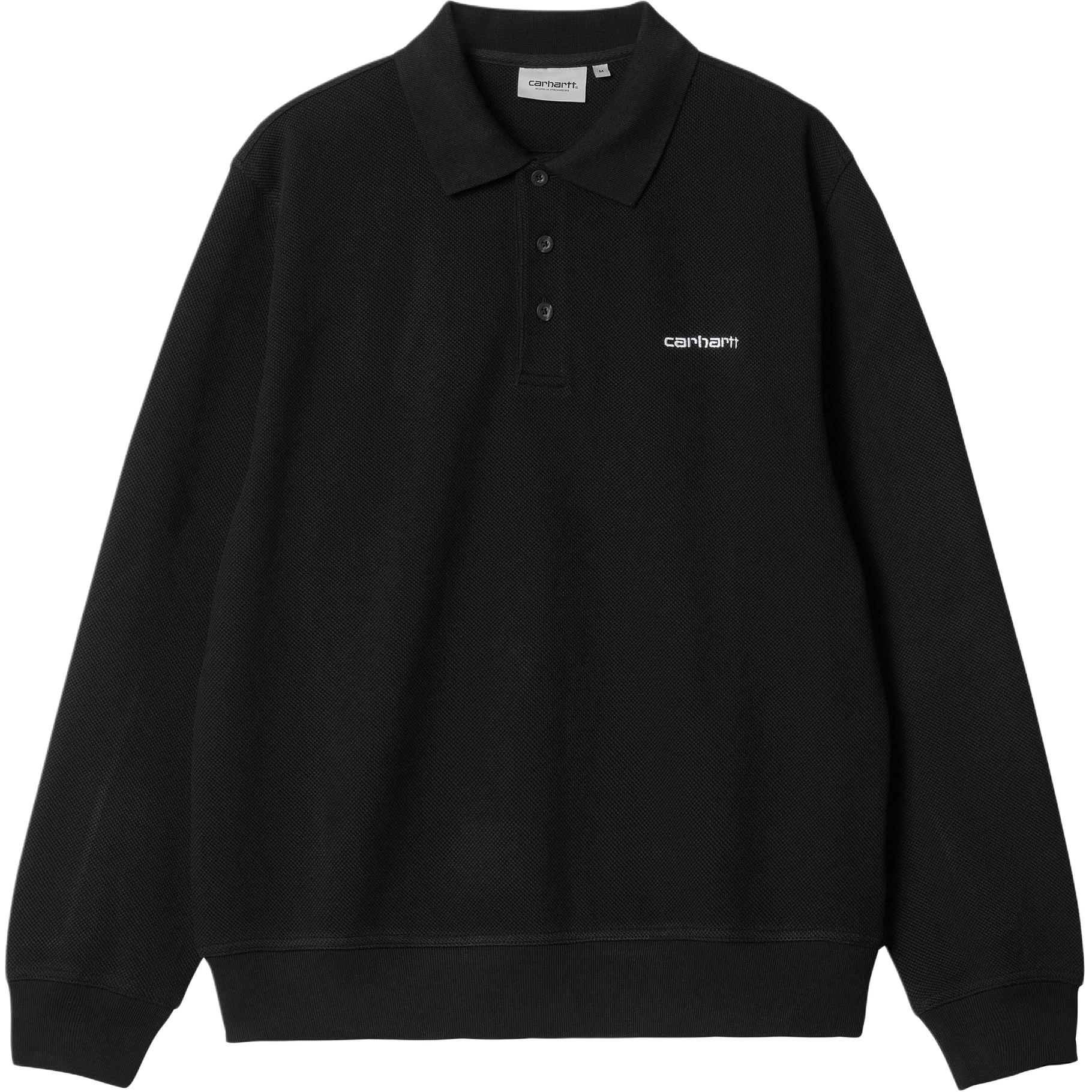 Carhartt WIP Vance Rugby Shirt Rugby Jersey Men’s Black