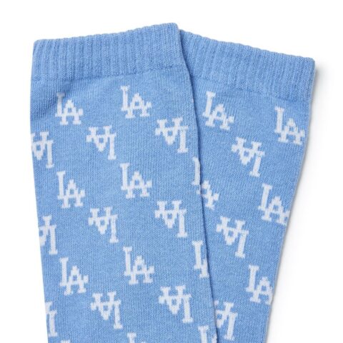 MLB Knee High Socks Unisex 1 Pack Light Blue