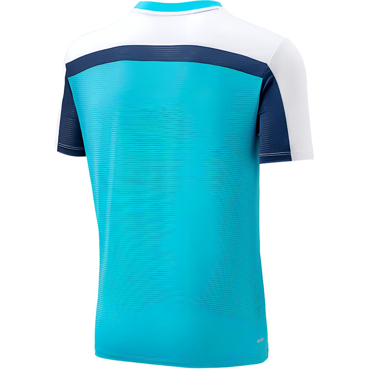 Li Ning Tennis Collection Tennis Top Men’s Light Aqua Blue