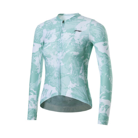 Li Ning Cycling Clothing Women's Turquoise Smoke Green