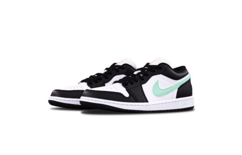 Jordan Air Jordan 1 Green Superman Abrasion Resistant Low top Vintage Basketball Shoes Unisex Black Green