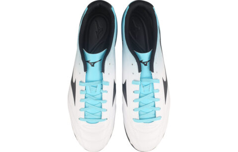 Mizuno Folgado AS AG Artificial Ground Cushioning Abrasion Resistant Impact Resistant Soccer Shoes Men’s White Blue