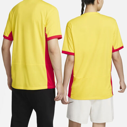 Nike Soccer Jerseys Unisex Oupiter Yellow/Challenge Red/Challenge Red Moderate