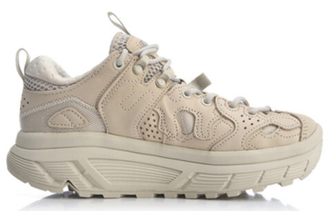 Li Ning Paris Fashion Apparel Week ACE Low top Vintage Basketball Shoes Women’s Cloud Rain Gray