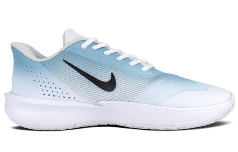 Nike Precision 7 Mesh Slip Resistant Abrasion Resistant Low top Basketball Shoes Men’s White Blue
