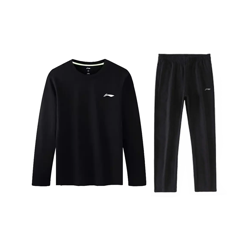 Li Ning Casual Sportswear Unisex Black+Black