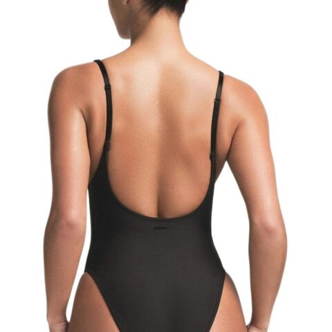 Skims SS25 SIGNATURE SWIM SCOOP NECK ONE PIECE One piece Swimsuit Women’s Onyx/Onyx