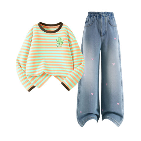 Disney Kids Casual Sportswear Crew Neck Moderate