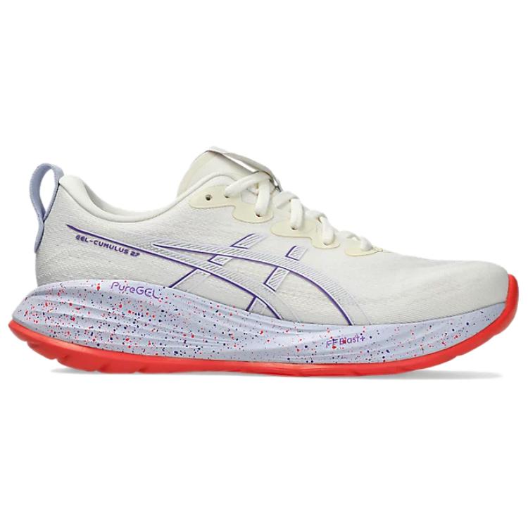 ASICS Gel Cumulus 27 FF BLAST PLUS Long Distance Running Sprint Running Shoes Women’s White