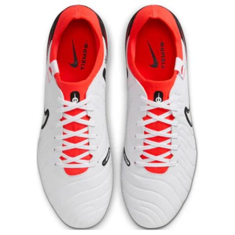 Nike Tiempo Legend 10 Pro Hg Low Top ‘White Bright Crimson’