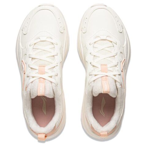 Li Ning Light Breeze V2 Platform Height Increasing Fleece Lined Thermal Jogging Breathable, Soft And Stable Support