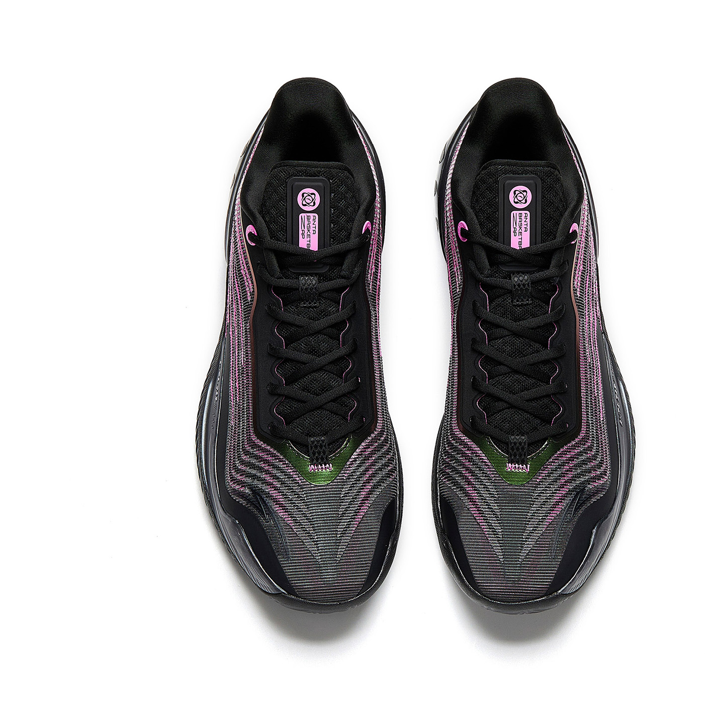 Anta Zap 3 Neon Shadow Cushioning, Wear Resistant Low top A SHOCK PRO Front Fork Carbon Plate LTR Liquid Rubber