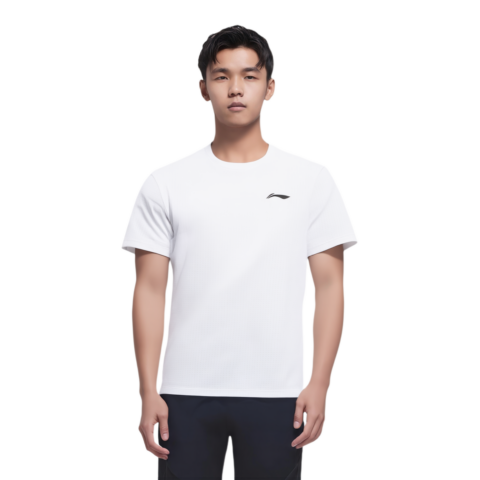 Li Ning Running Collection Running T Shirt Men’s Standard White