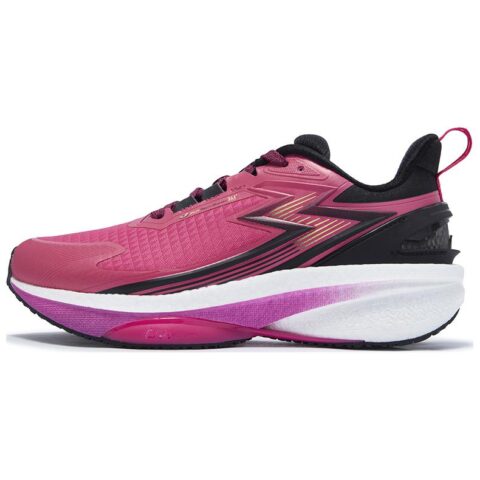 361° Rain Screen 8.0 Slip Resistant Abrasion Resistant Low top Sprint Running Shoes Women's Red Black