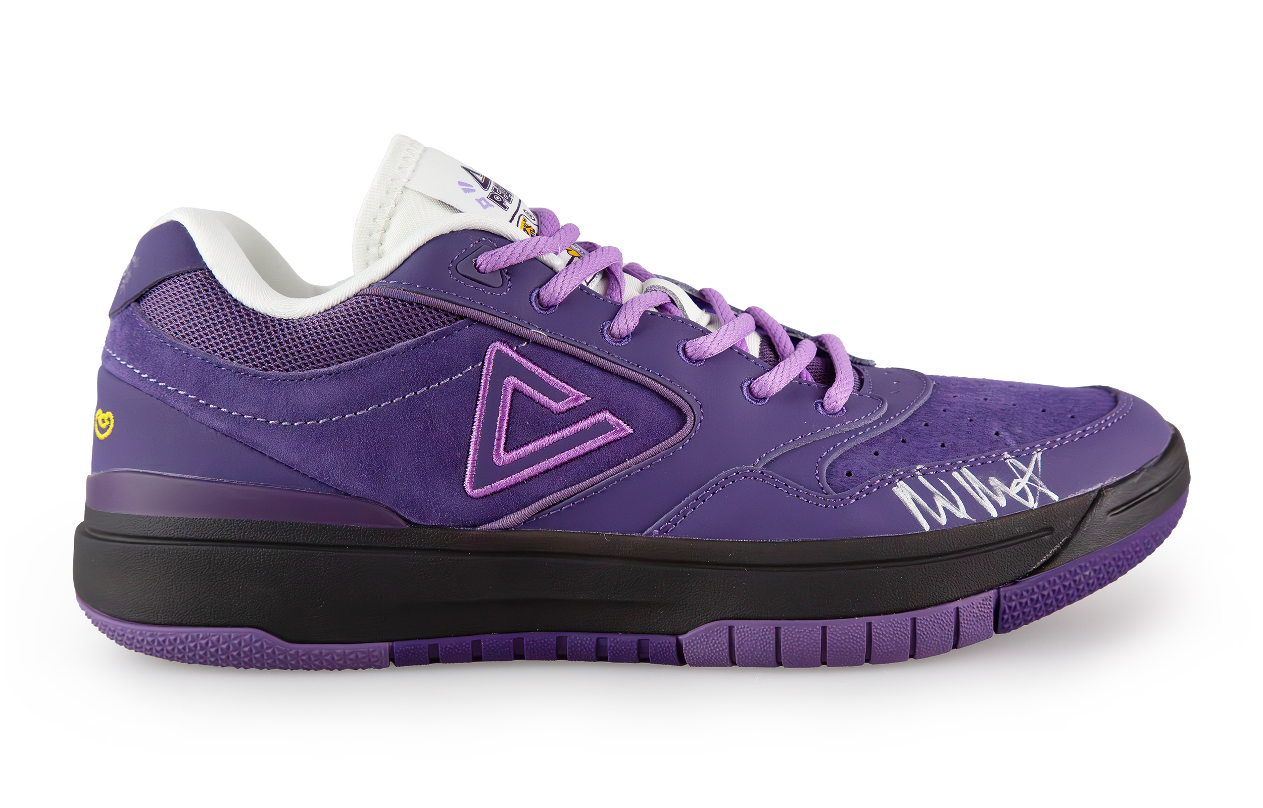 PEAK Taichi 910BB Cushioning Abrasion Resistant Lightweight Low top Basketball Shoes Men’s Purple Lobster
