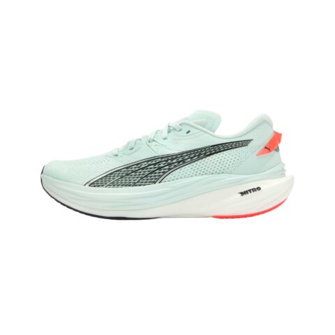 PUMA Deviate NITRO 3 Low top Running Shoes Men’s Ice Blue Bright Red