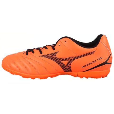 Mizuno Monarcida TF Turf Cushioning Slip Resistant Abrasion Resistant Soccer Shoes Men’s Orange