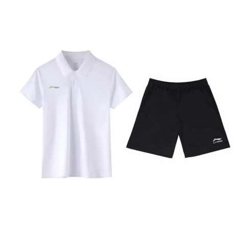 Li Ning Casual Sportswear Unisex White+Black