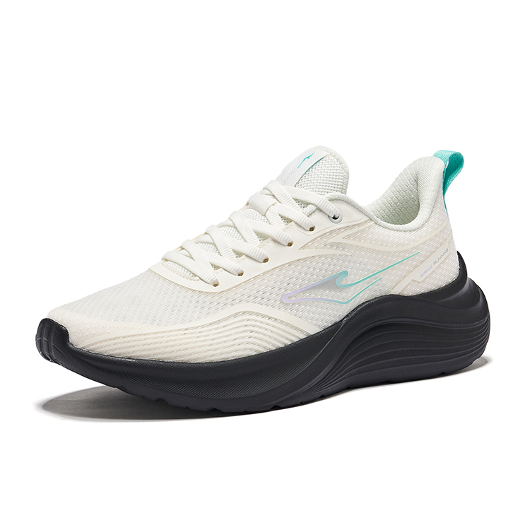 Erke Cushioning Rebound Low top Casual Running Shoes Women’s Microcrystal White