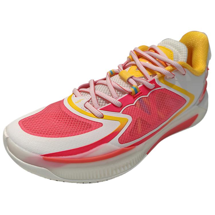 361° Cushioning Support Low top Basketball Shoes Men’s White Red