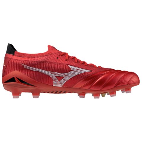 Mizuno Morelia Neo 4 Comfortable And Trendy Abrasion Resistant Soccer Shoes Unisex Red
