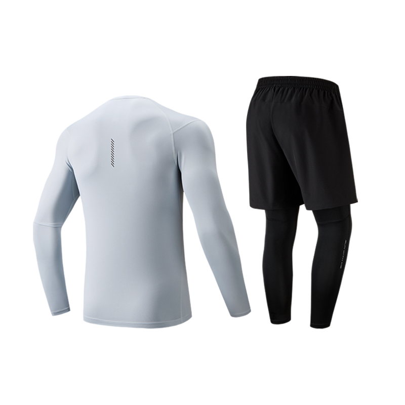 Anta Fall Casual Sportswear Men’s Frost Tower Gray/Basic Black